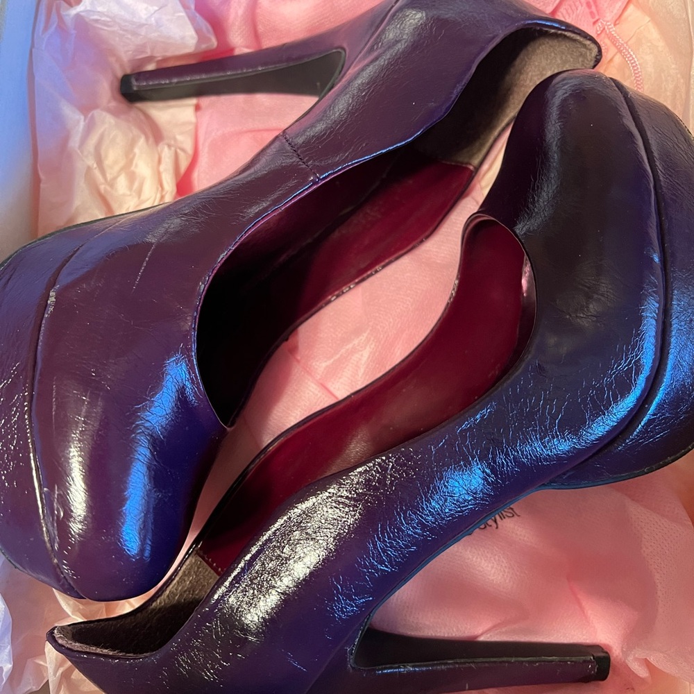 Deep Purple Heels